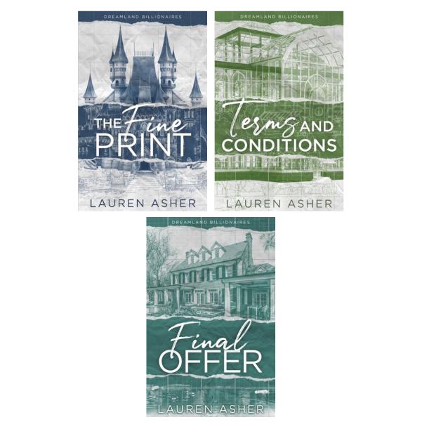 Dreamland Billionaires Series by Lauren Asher - 3 Book Bundle - Paperbacks