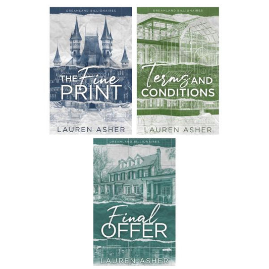 Dreamland Billionaires Series by Lauren Asher - 3 Book Bundle - Paperbacks