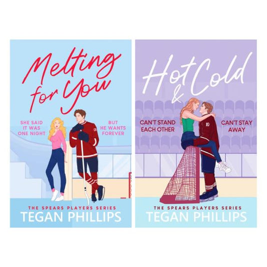 Spears Players by Tegan Phillips - 2 Book Bundle - Paperbacks - Hockey Romances