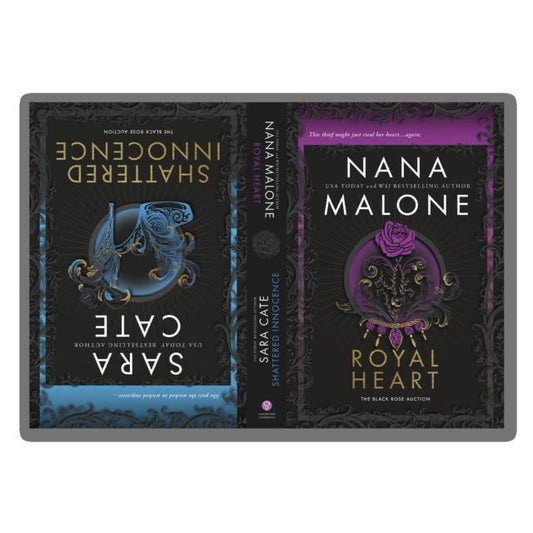 Shattered Innocence & Royal Heart by Sara Cate & Nana Malone Books - Paperback