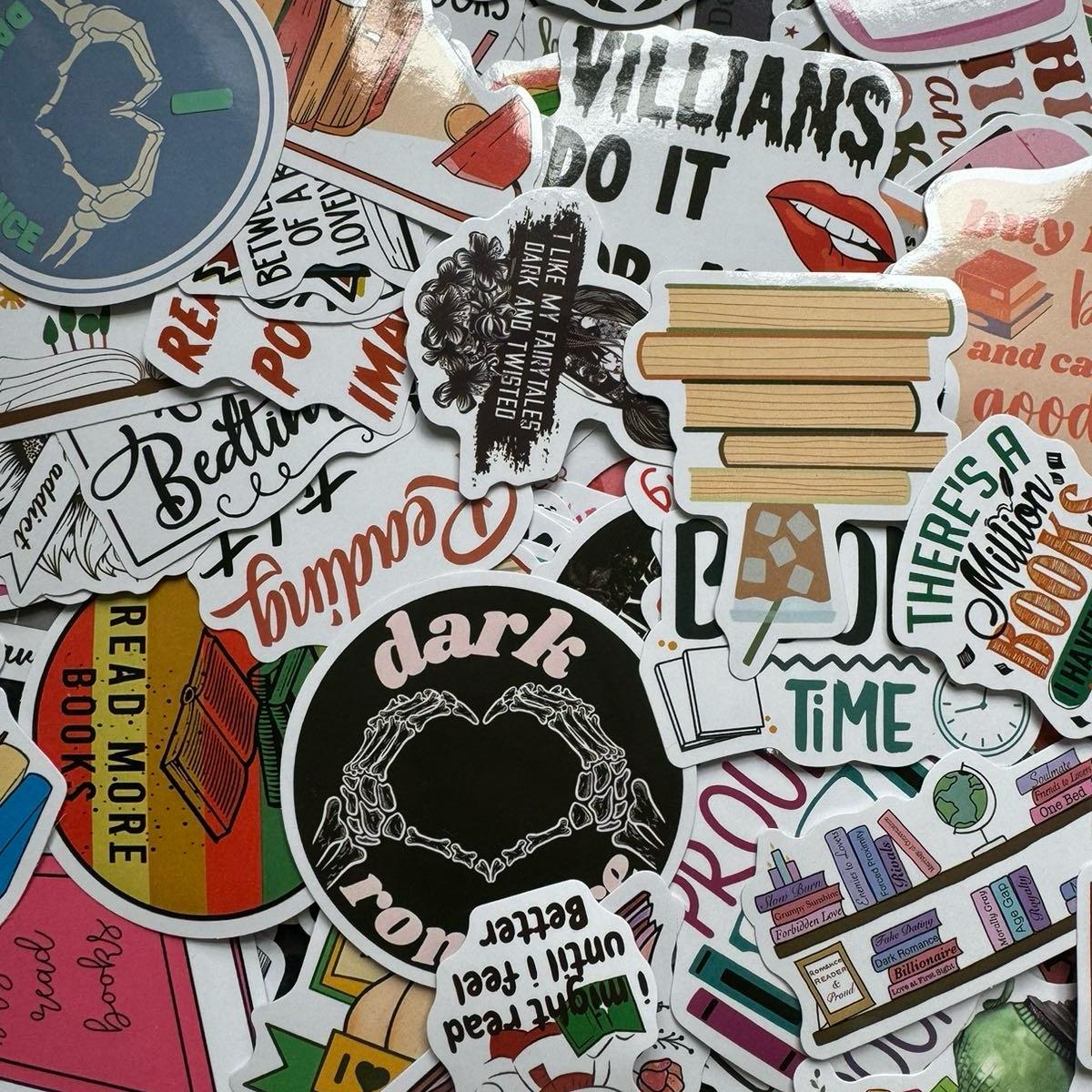 Bookish Stickers 10 pack