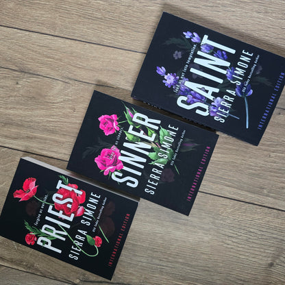 Priest Series by Sierra Simone - 3 Book Paperback Bundle