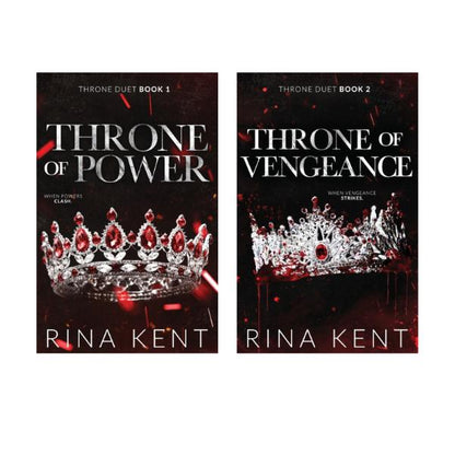 Throne Duet by Rina Kent - 2 Book Bundle - Special Editions - Paperbacks