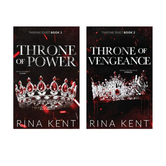 Throne Duet by Rina Kent - 2 Book Bundle - Special Editions - Paperbacks