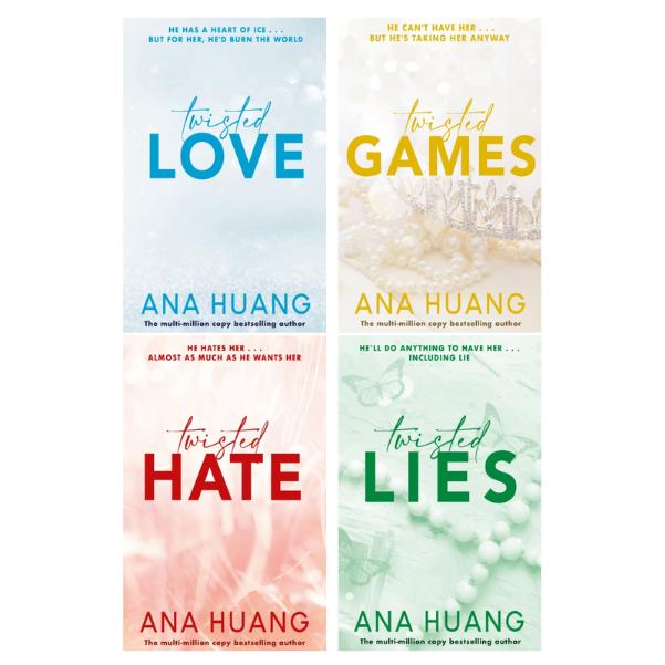 Twisted Series by Ana Huang - 4 Book Paperback Bundle
