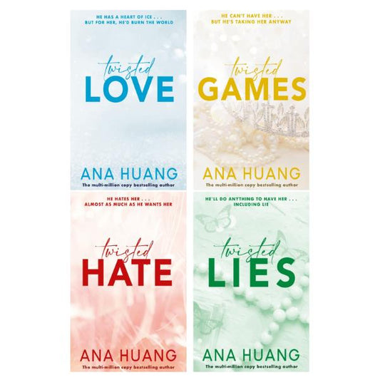 Twisted Series by Ana Huang - 4 Book Paperback Bundle