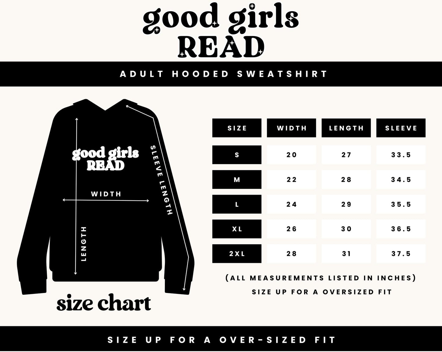 GoodGirlsRead Enemies To Lovers Hoodie - Hoodie