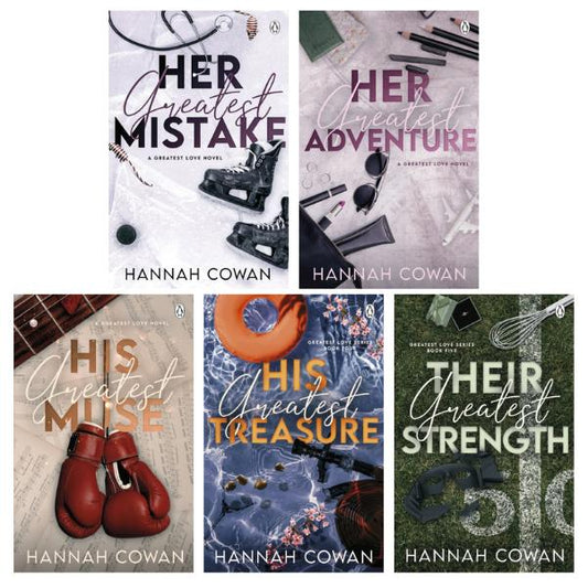 Greatest Love Series by Hannah Cowan - 5 Book Bundle - English - Paperback - Book