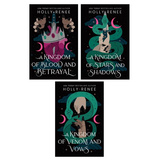 Stars and Shadows Series by Holly Renee - Paperbacks - 3 Book Bundle - Book