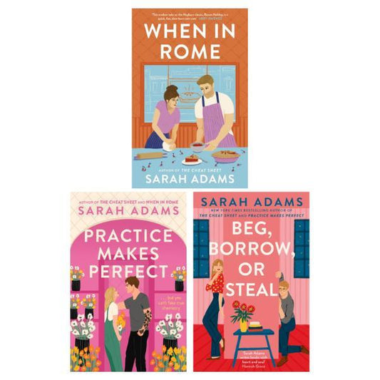 When in Rome Series by Sarah Adams - 3 Book Bundle - Paperbacks - Book